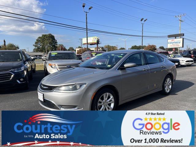 used 2015 Chrysler 200 car, priced at $13,389