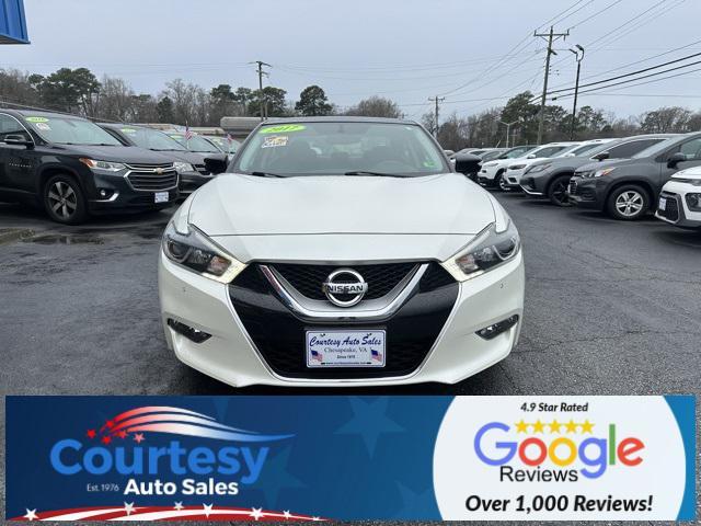 used 2017 Nissan Maxima car, priced at $18,990