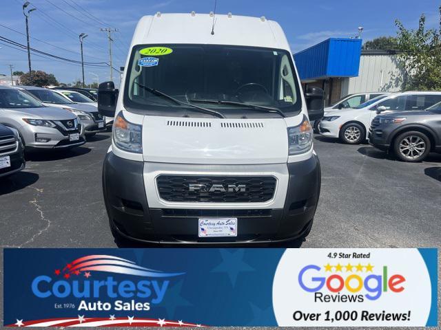 used 2020 Ram ProMaster 2500 car, priced at $28,489