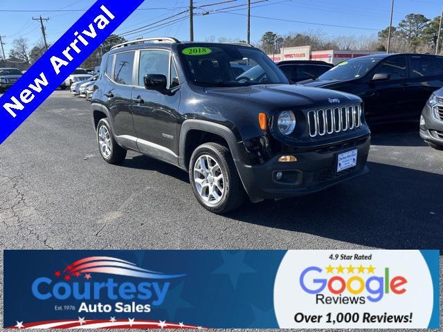 used 2018 Jeep Renegade car, priced at $15,988