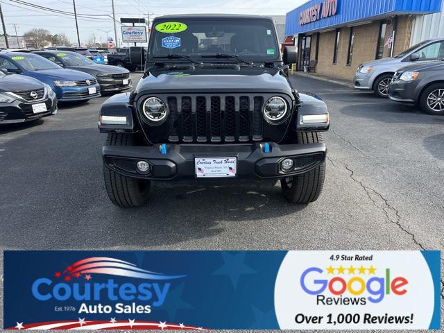 used 2022 Jeep Wrangler Unlimited 4xe car, priced at $34,588