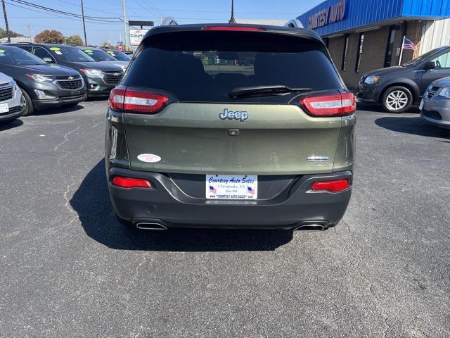 used 2018 Jeep Cherokee car, priced at $15,489