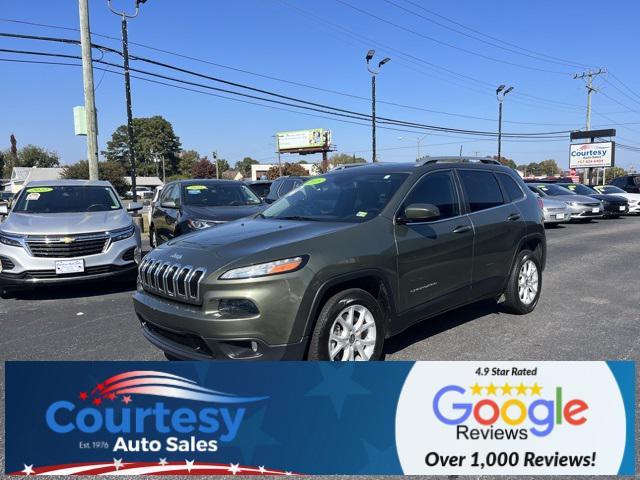 used 2018 Jeep Cherokee car, priced at $15,489