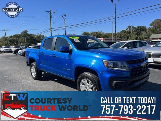 used 2021 Chevrolet Colorado car, priced at $24,990