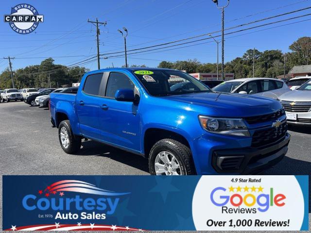 used 2021 Chevrolet Colorado car, priced at $24,489