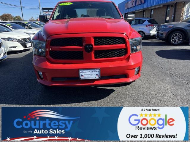 used 2018 Ram 1500 car, priced at $24,688