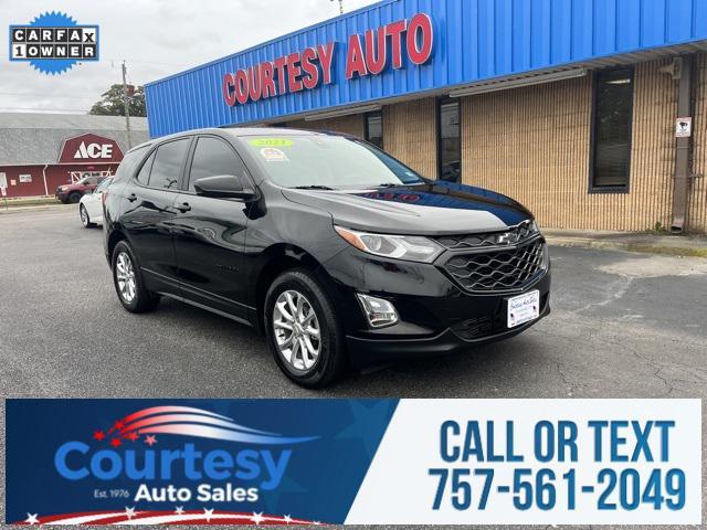 used 2021 Chevrolet Equinox car, priced at $17,990