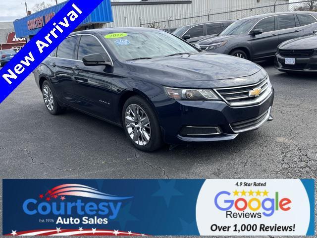 used 2018 Chevrolet Impala car, priced at $16,388