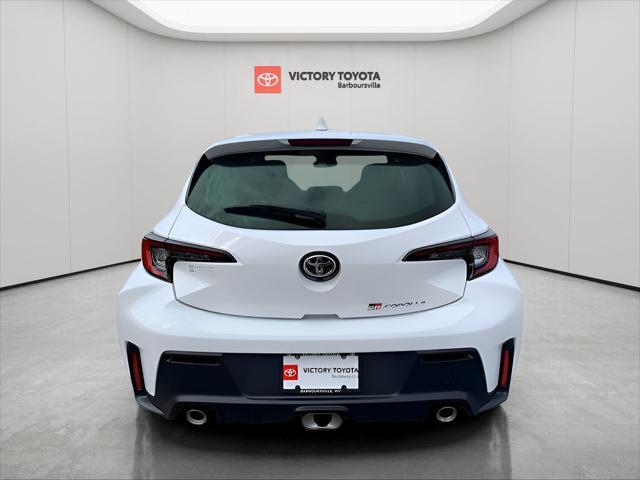 new 2025 Toyota GR Corolla car, priced at $40,294