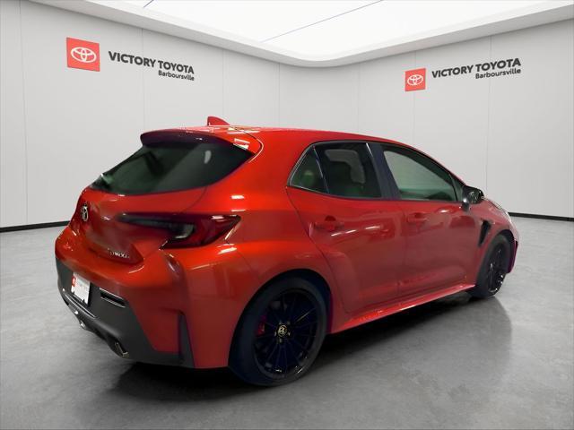 new 2025 Toyota GR Corolla car, priced at $42,470