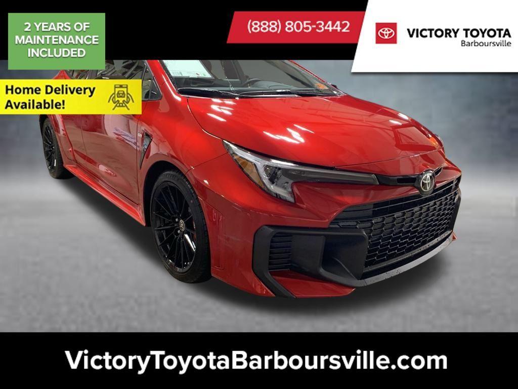 new 2025 Toyota GR Corolla car, priced at $42,470