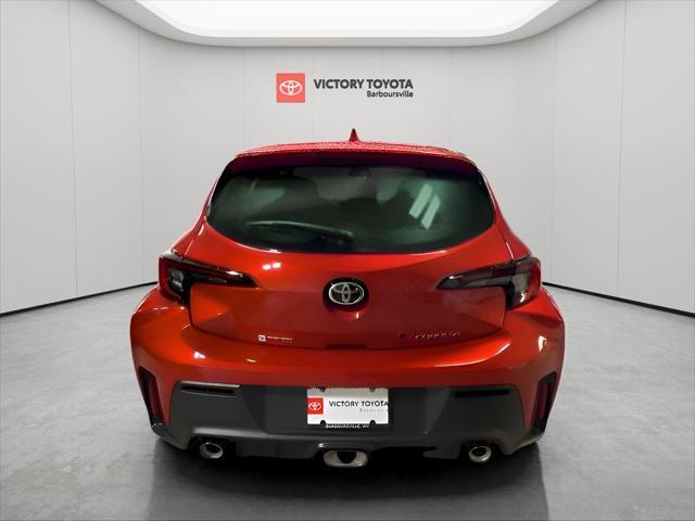 new 2025 Toyota GR Corolla car, priced at $42,470
