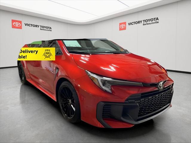 new 2025 Toyota GR Corolla car, priced at $42,470