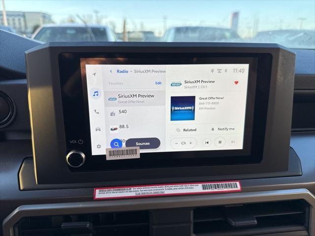 new 2024 Toyota Tacoma car, priced at $43,612
