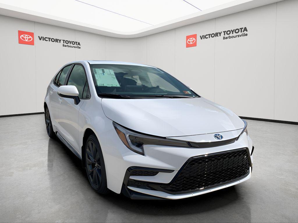 new 2025 Toyota Corolla Hybrid car, priced at $31,748