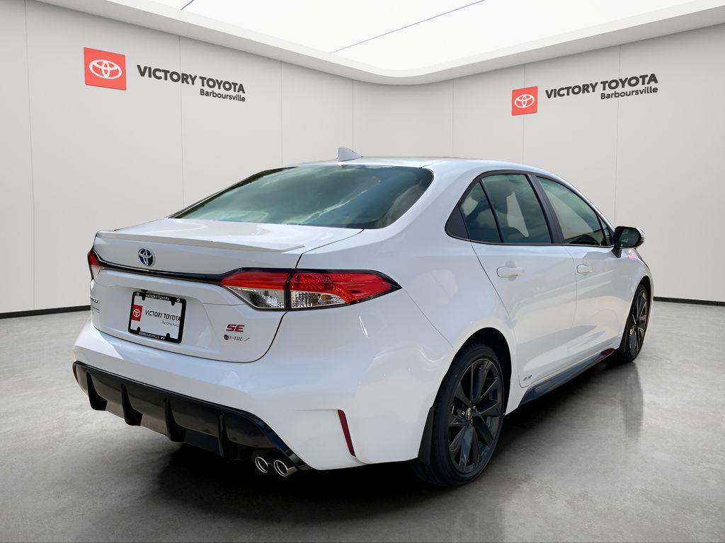 new 2025 Toyota Corolla Hybrid car, priced at $31,748