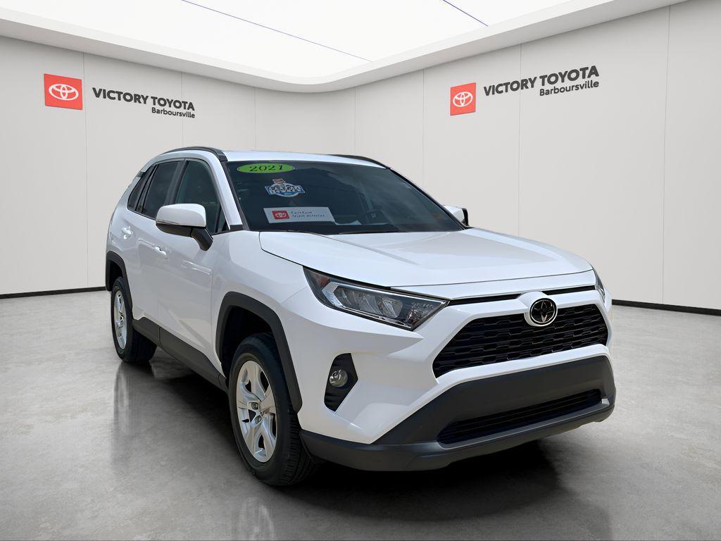 used 2021 Toyota RAV4 car, priced at $29,588