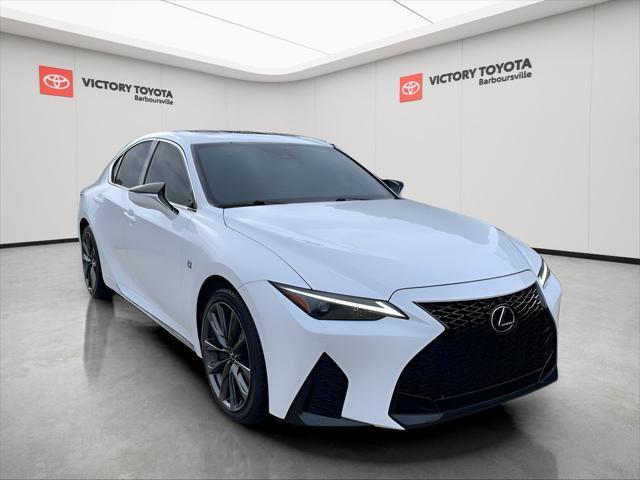 used 2023 Lexus IS 350 car, priced at $39,588