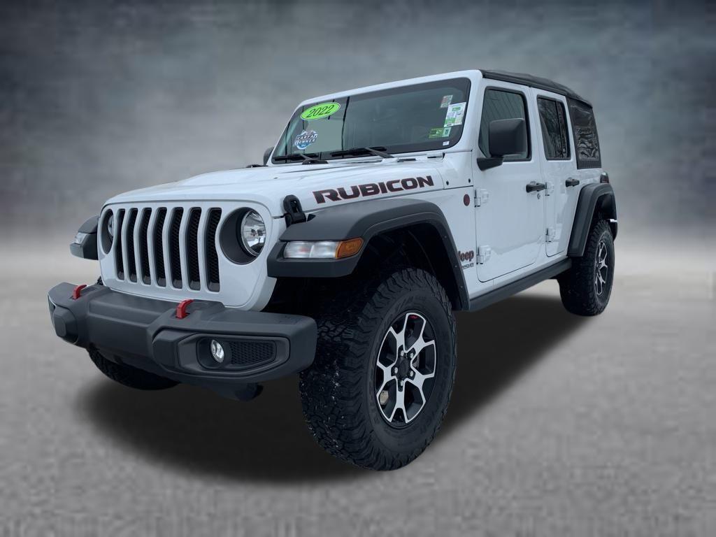 used 2022 Jeep Wrangler Unlimited car, priced at $36,588