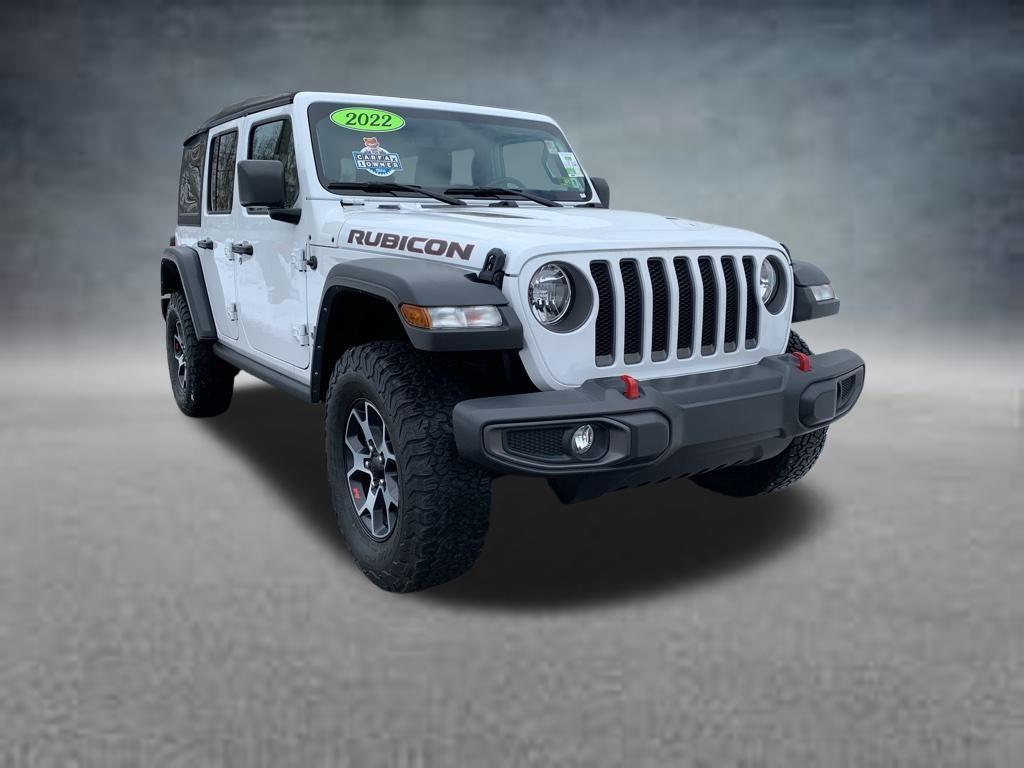 used 2022 Jeep Wrangler Unlimited car, priced at $36,588