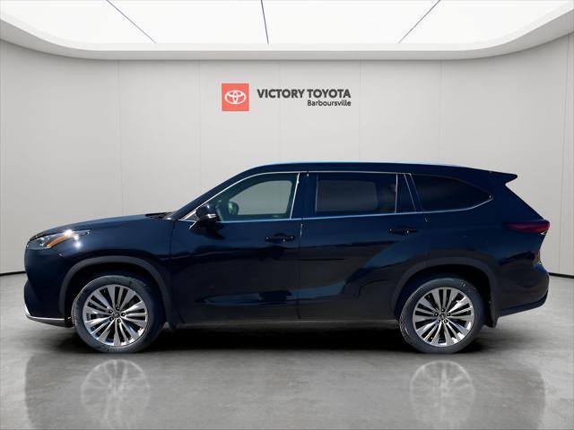 new 2025 Toyota Highlander car, priced at $54,553