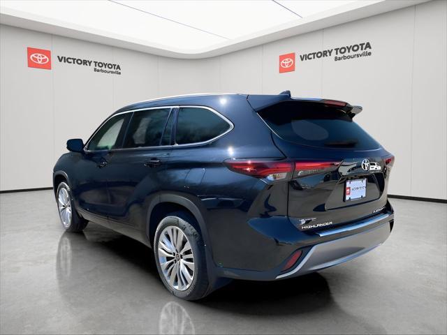 new 2025 Toyota Highlander car, priced at $54,553