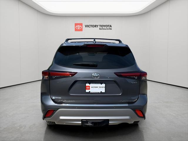 new 2025 Toyota Highlander Hybrid car, priced at $58,011