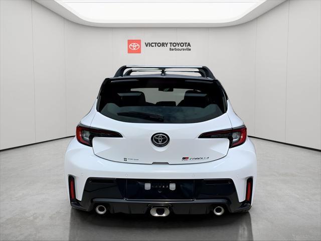 new 2025 Toyota GR Corolla car, priced at $50,103