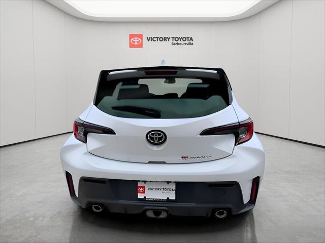 new 2025 Toyota GR Corolla car, priced at $43,924
