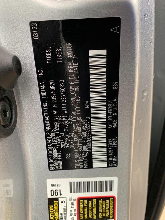used 2023 Toyota Sienna car, priced at $46,988