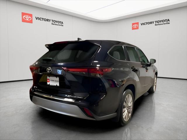 new 2025 Toyota Highlander car, priced at $54,143