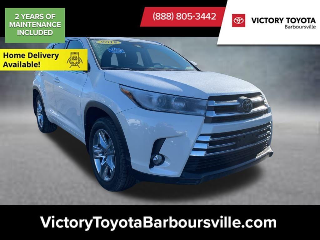 used 2018 Toyota Highlander car, priced at $22,688