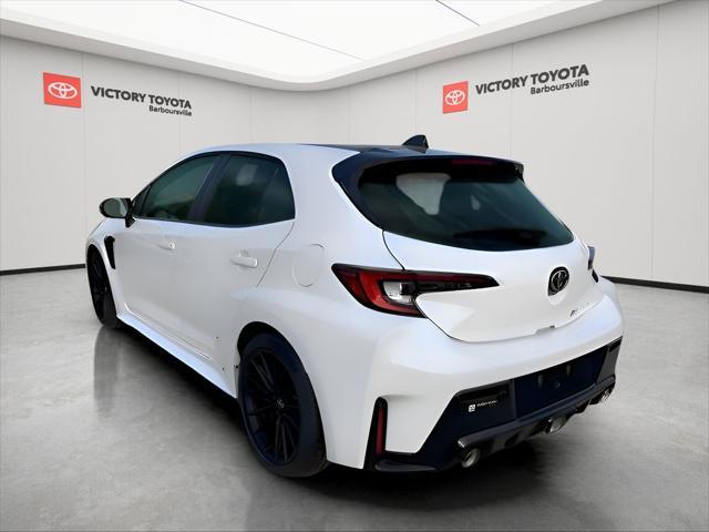 new 2025 Toyota GR Corolla car, priced at $49,019