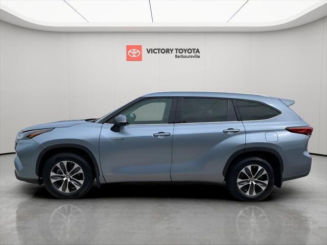 used 2021 Toyota Highlander Hybrid car, priced at $35,988