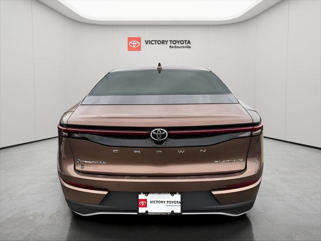 new 2025 Toyota Crown car, priced at $52,981
