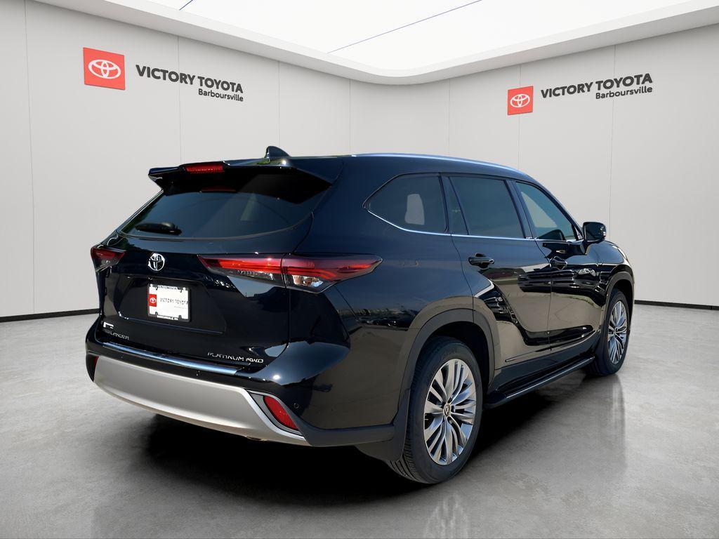 new 2025 Toyota Highlander car, priced at $51,430