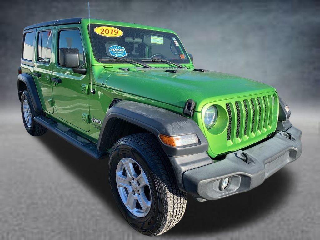 used 2019 Jeep Wrangler Unlimited car, priced at $25,788