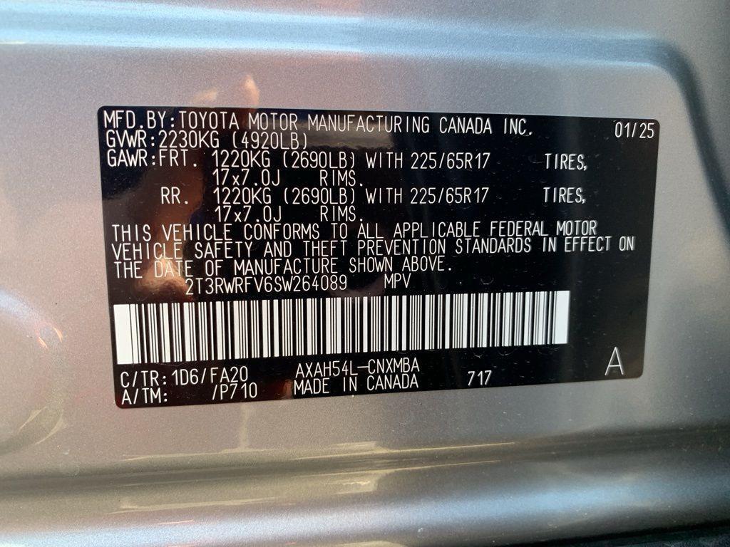 new 2025 Toyota RAV4 Hybrid car, priced at $36,099