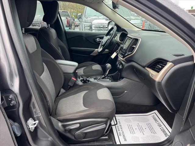 used 2018 Jeep Cherokee car, priced at $13,950