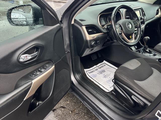 used 2018 Jeep Cherokee car, priced at $13,950