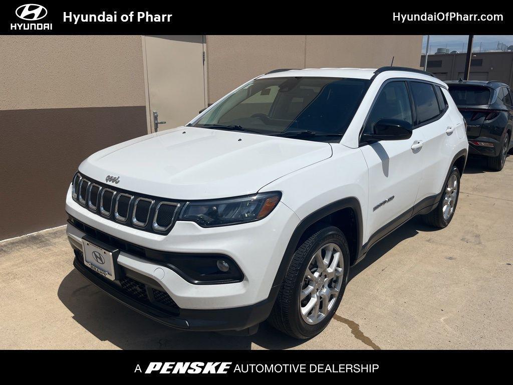 used 2022 Jeep Compass car, priced at $20,712