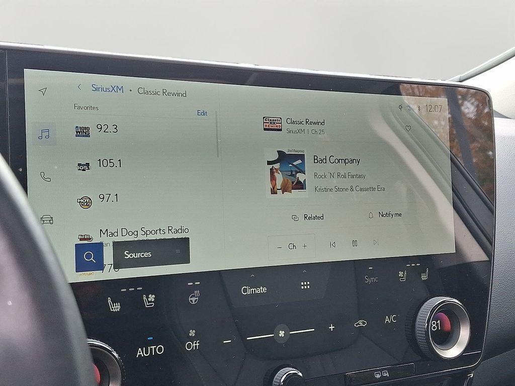 used 2025 Lexus NX 350 car, priced at $41,953