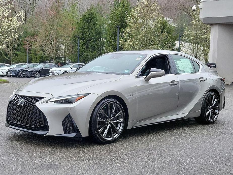 used 2023 Lexus IS 350 car, priced at $43,547