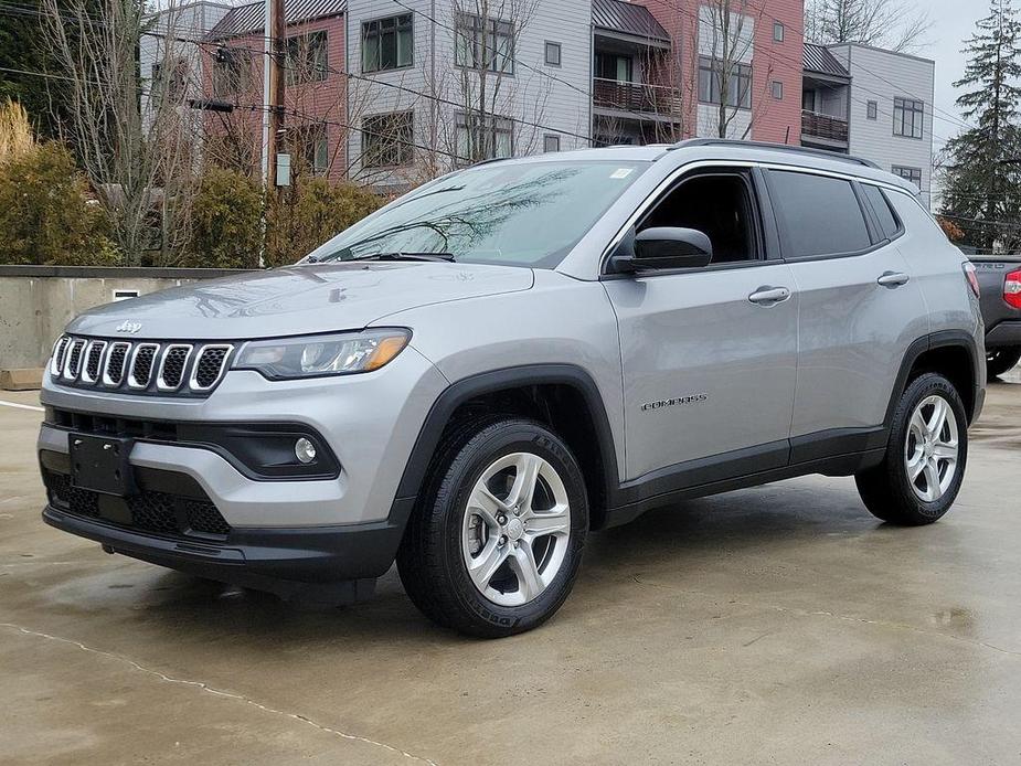 used 2023 Jeep Compass car, priced at $24,498