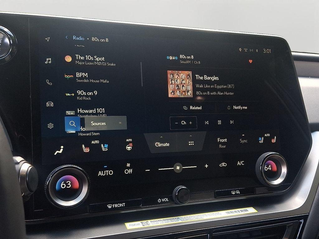 used 2025 Lexus TX 350 car, priced at $62,698