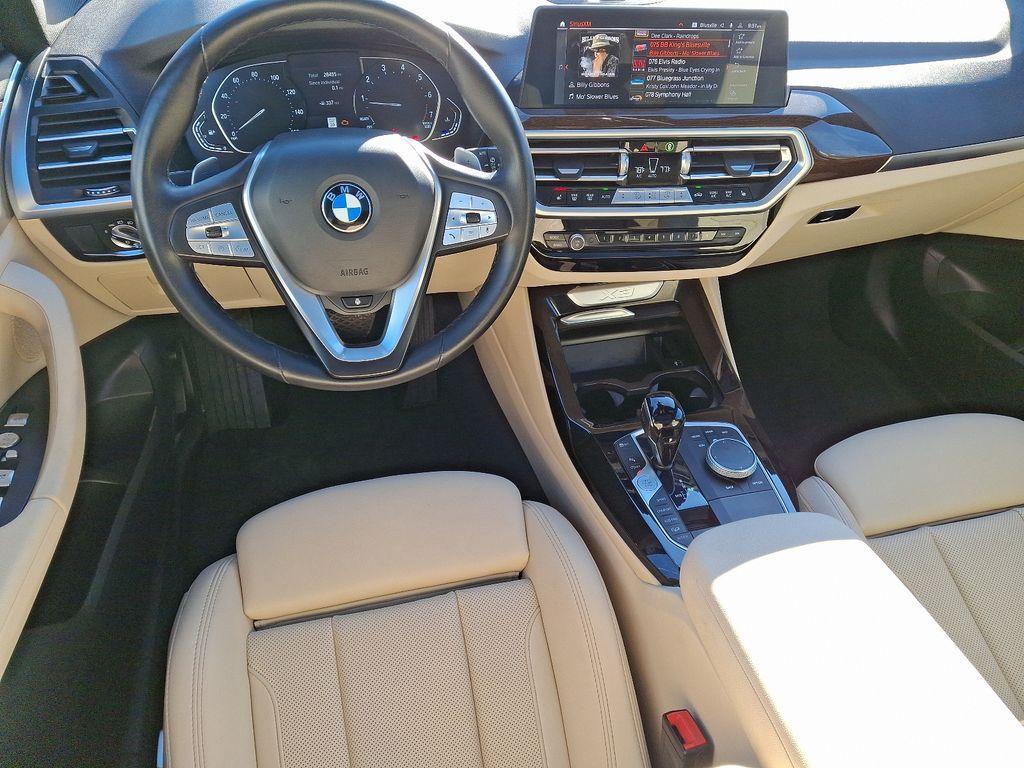 used 2022 BMW X3 car, priced at $30,498