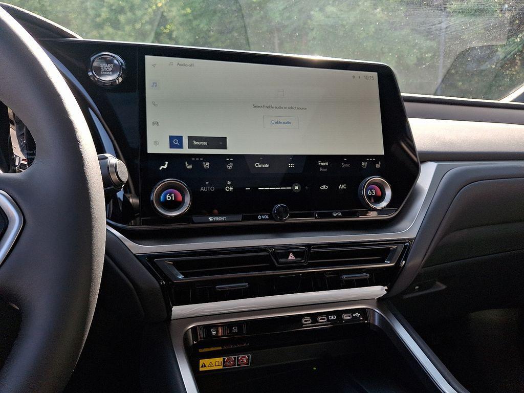 new 2025 Lexus TX 350 car, priced at $65,060