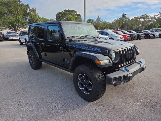 used 2022 Jeep Wrangler Unlimited 4xe car, priced at $29,348