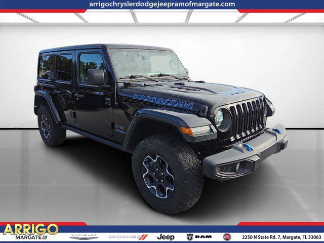 used 2022 Jeep Wrangler Unlimited 4xe car, priced at $29,348