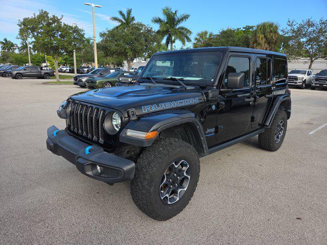 used 2022 Jeep Wrangler Unlimited 4xe car, priced at $29,348